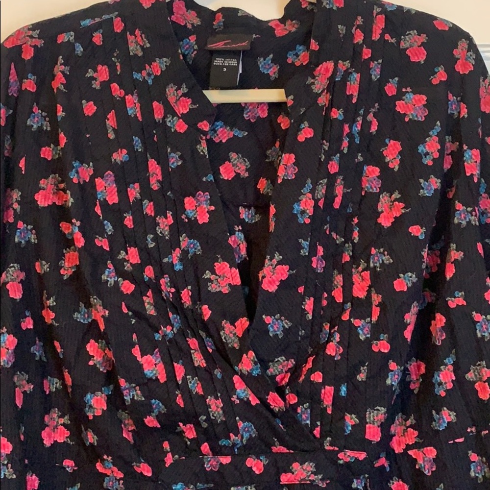 Torrid Floral Spring Blouse 3X